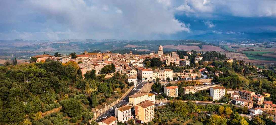 Chiusi Città al tramonto